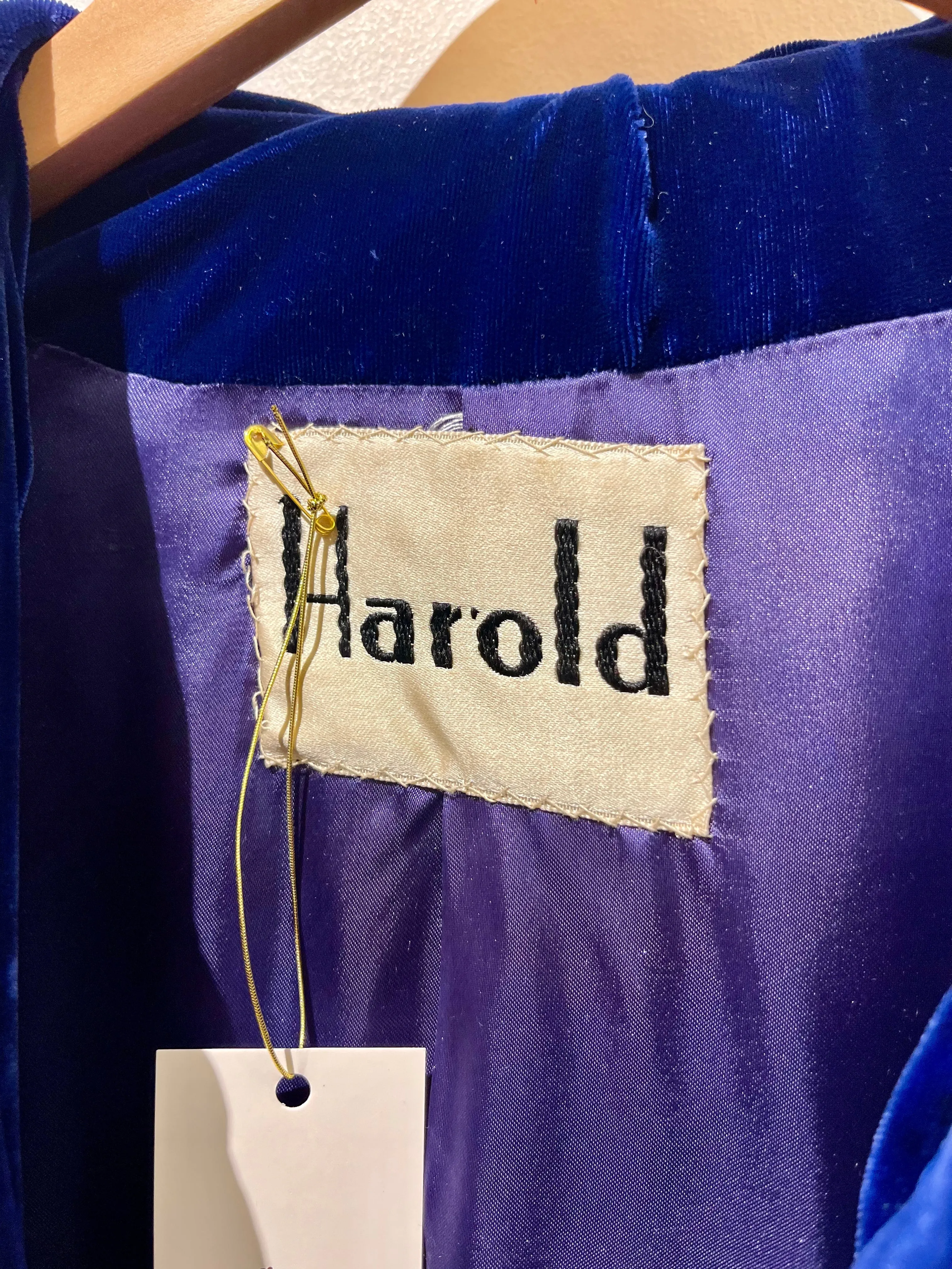 1930's Rings of Saturn Velvet Opera Coat