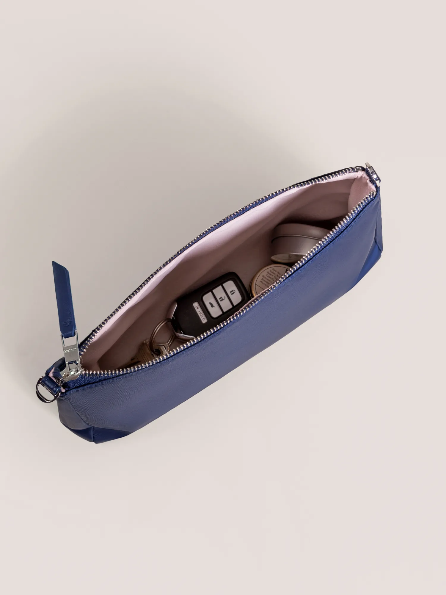 3 Piece Pouch Clutch Purse Set | Navy