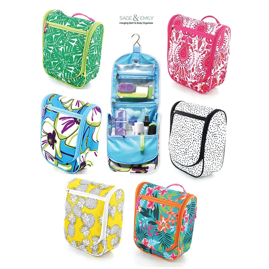5 Styles : Sage & Emily Hanging Bath & Body Organizer