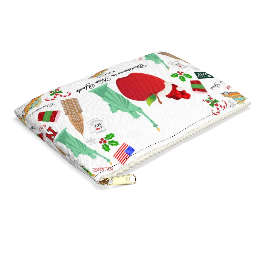 Accessory Pouch 'Christmas in New York Big Apple'