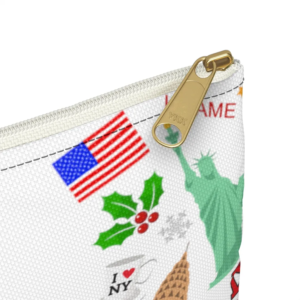 Accessory Pouch 'Christmas in New York Big Apple'