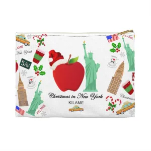 Accessory Pouch 'Christmas in New York Big Apple'