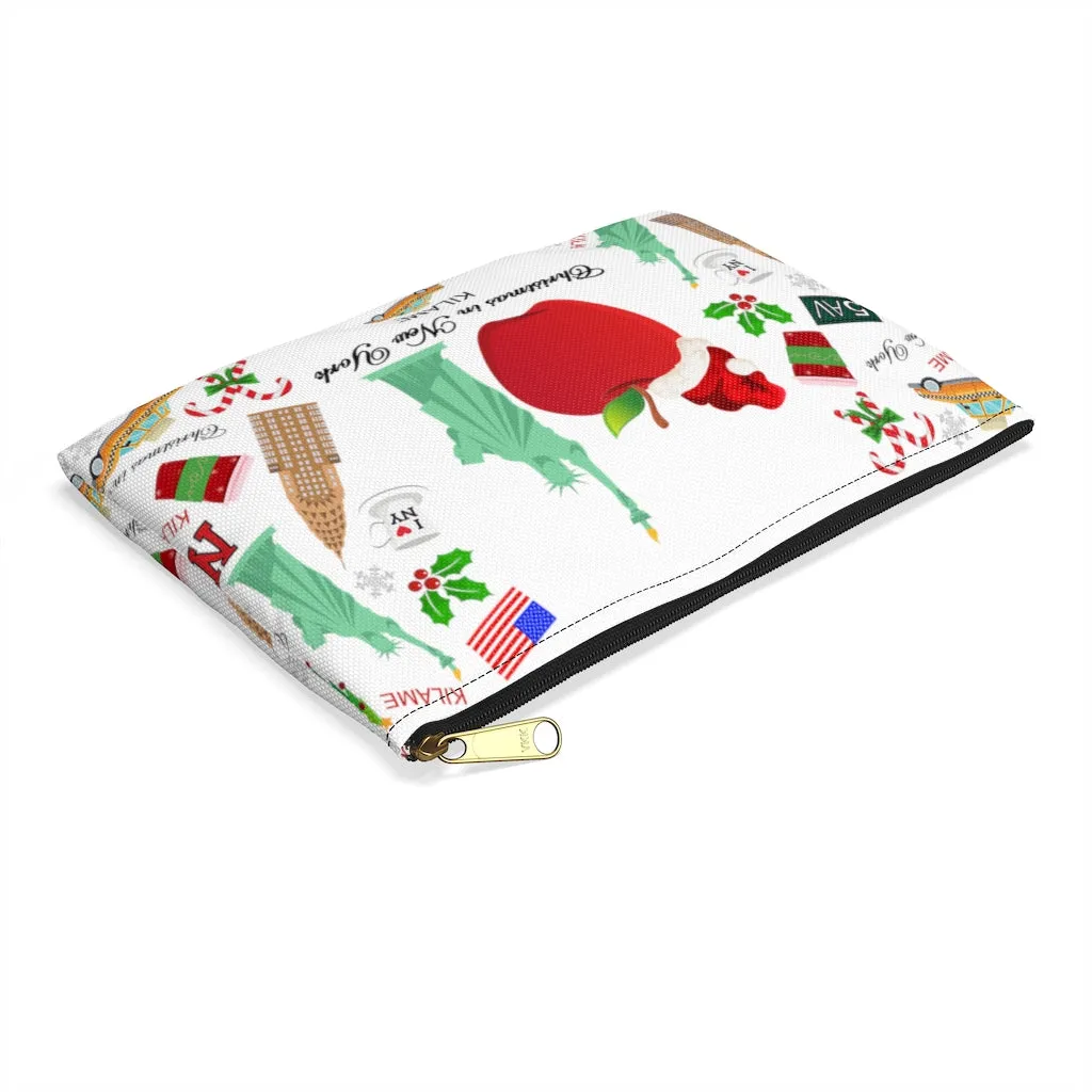 Accessory Pouch 'Christmas in New York Big Apple'