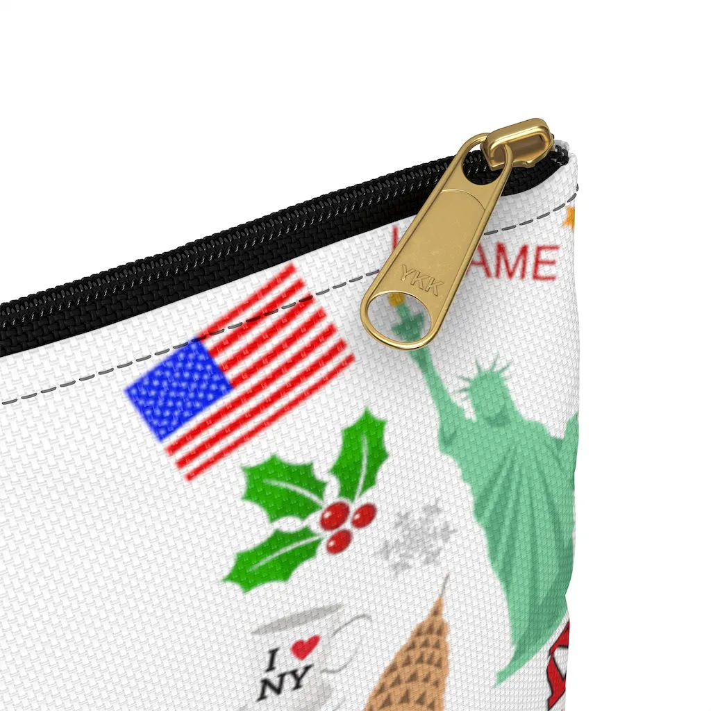 Accessory Pouch 'Christmas in New York Big Apple'