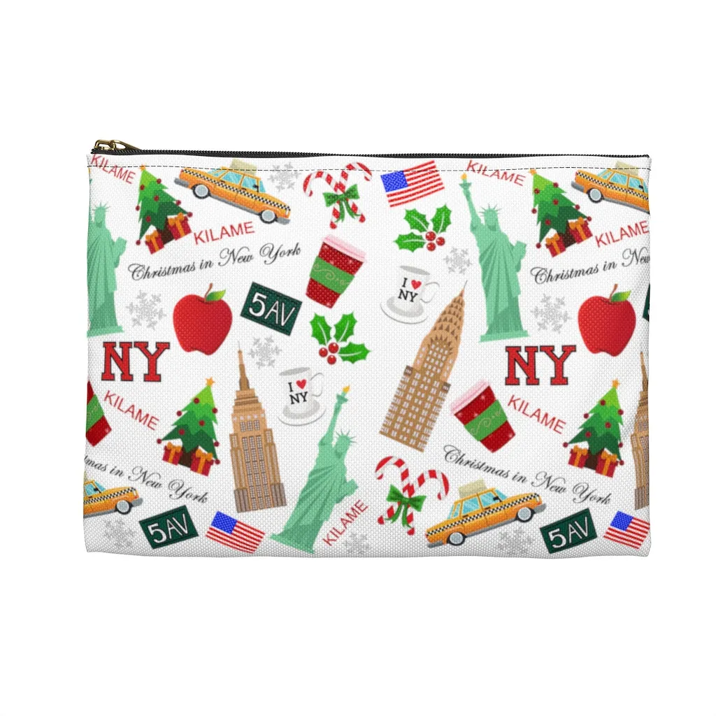 Accessory Pouch 'Christmas in New York Big Apple'
