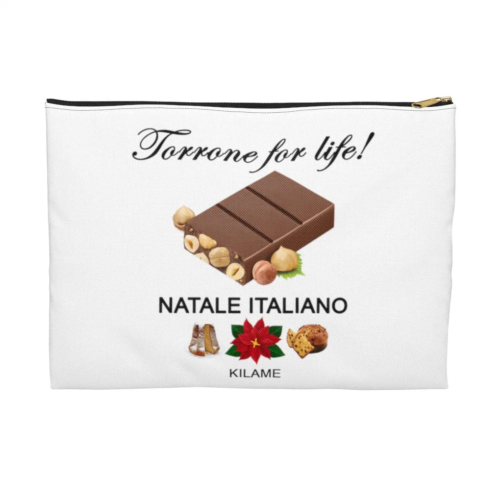 Accessory Pouch 'Torrone for life'