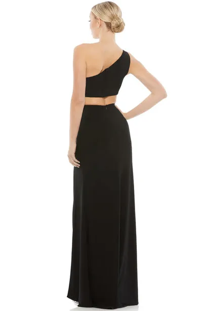 Adriana One Shoulder Cut Out Gown by Mac Duggal - RENTAL