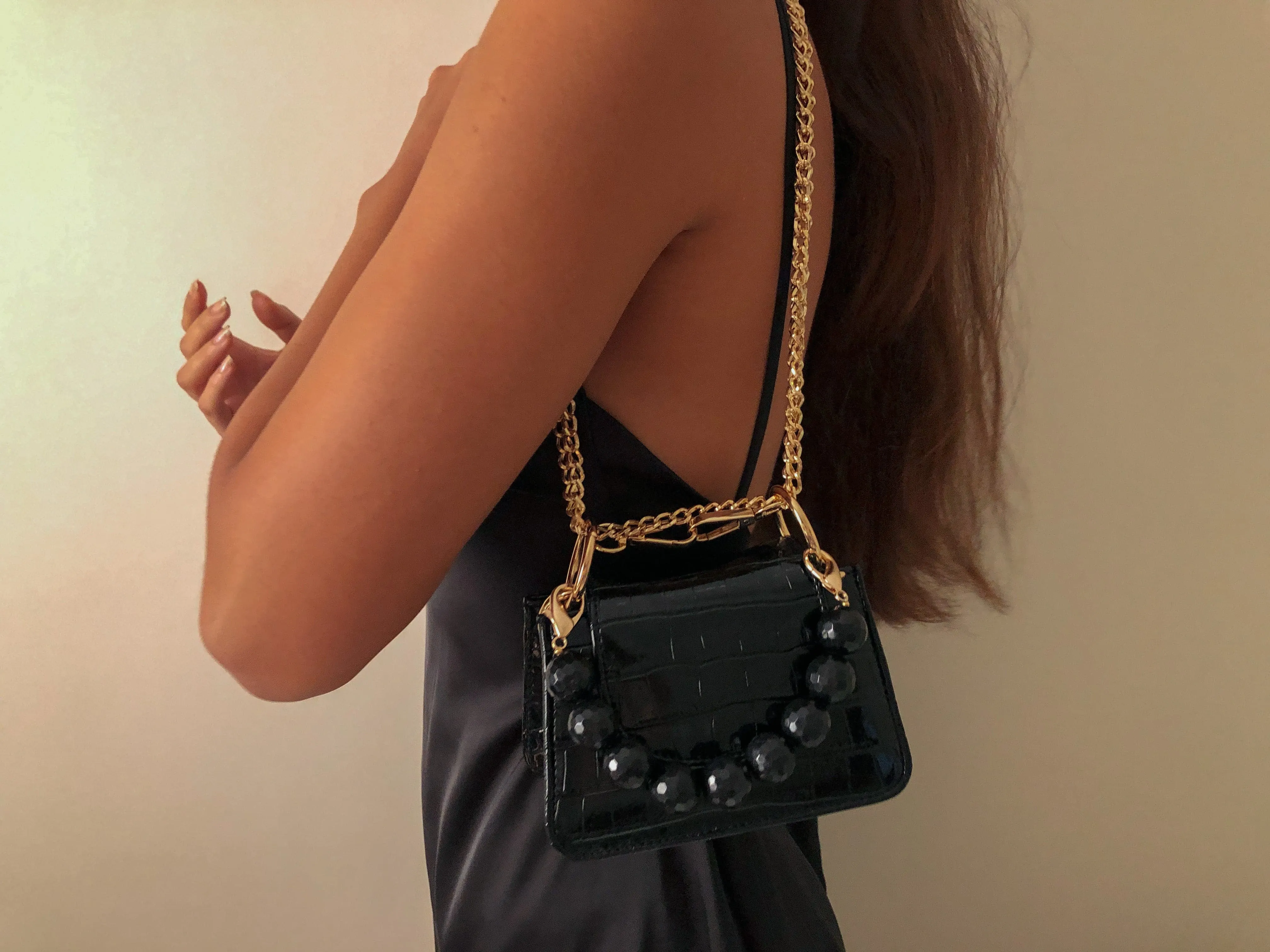 Aliel Black Crocodile Horra