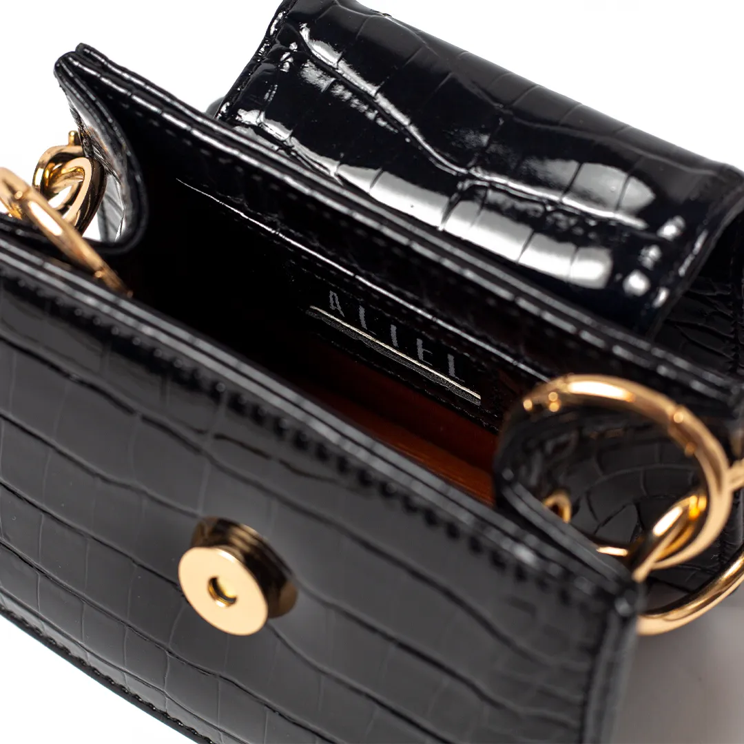 Aliel Black Crocodile Horra