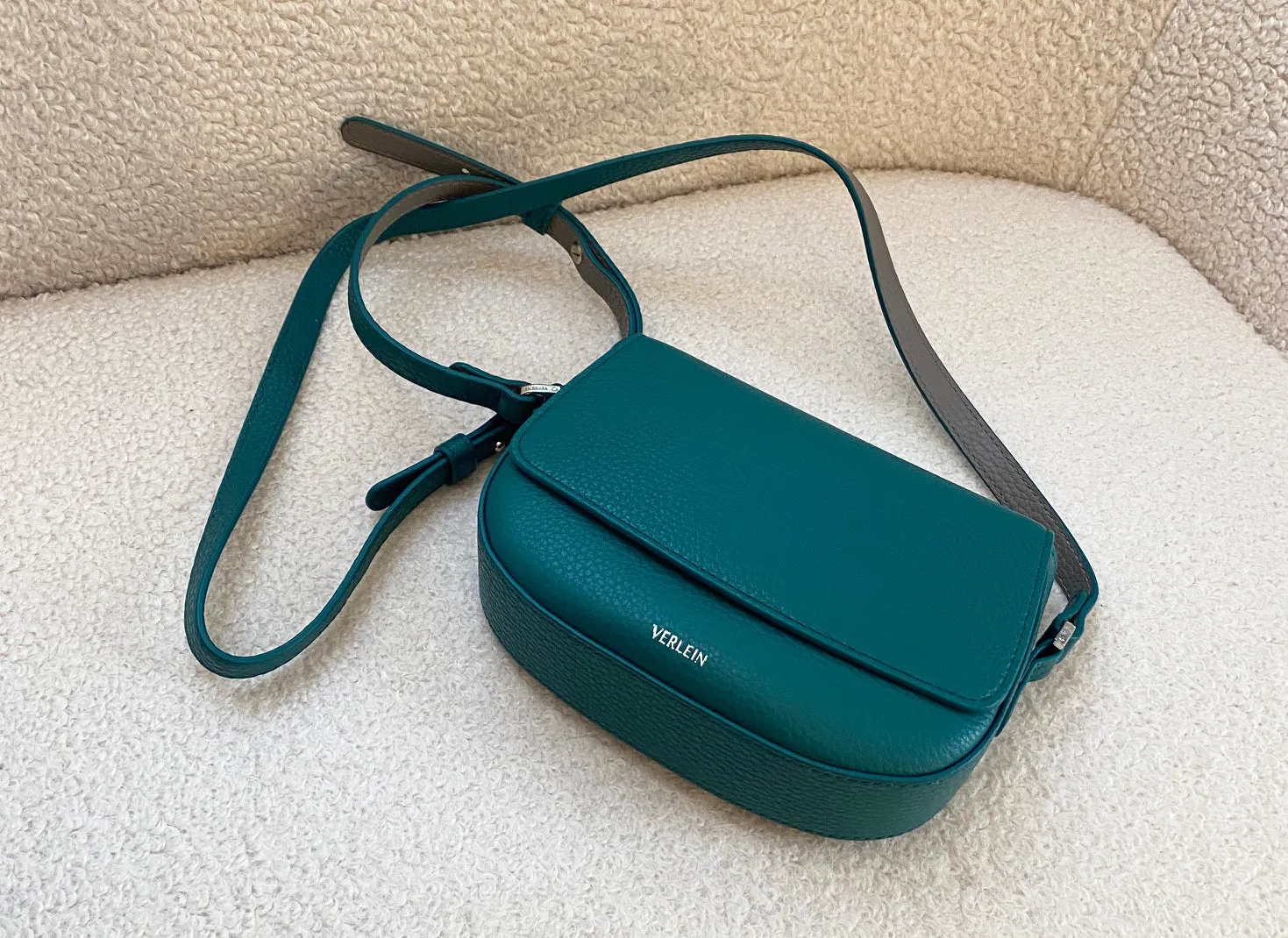 Ana Mini Crossbody, Emerald Green