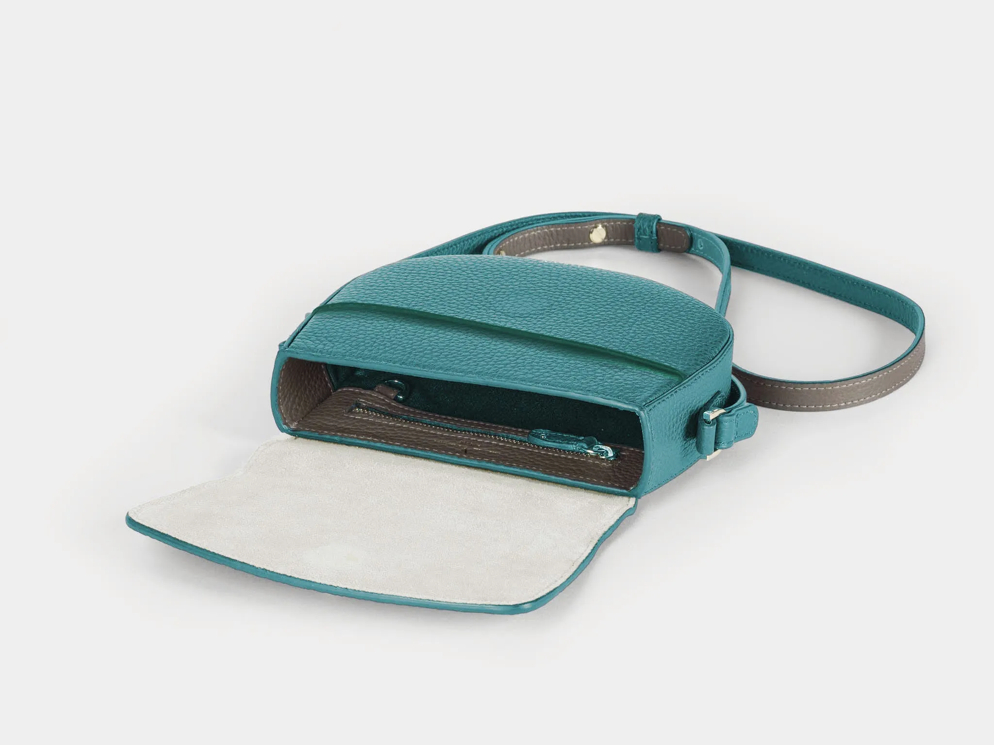 Ana Mini Crossbody, Emerald Green