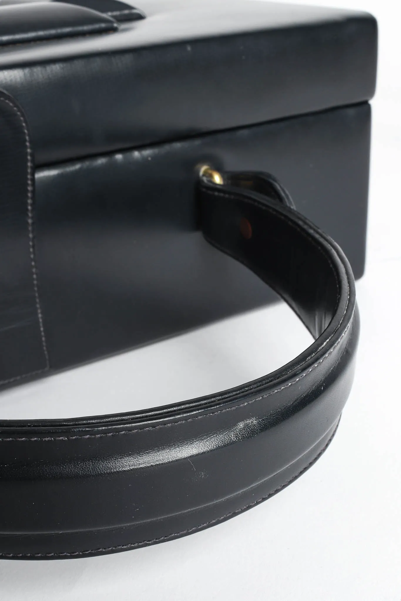 Art Tablet Leather Box Bag