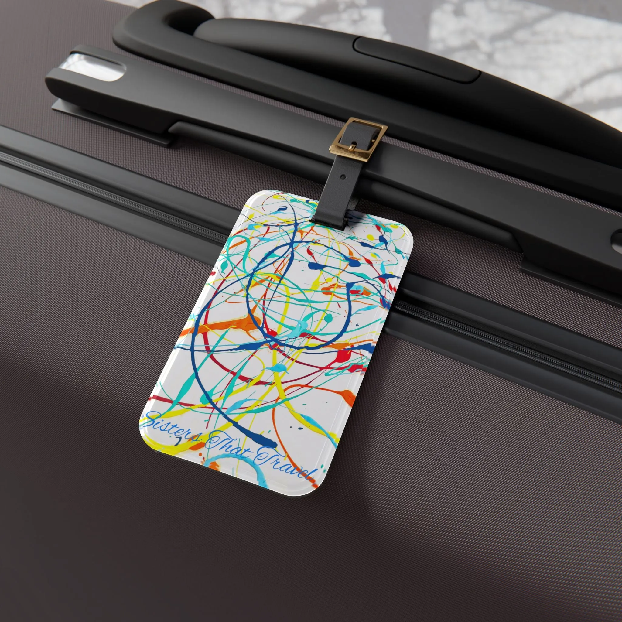 Art Voyage Sisters That Travel Luggage Tag Collection