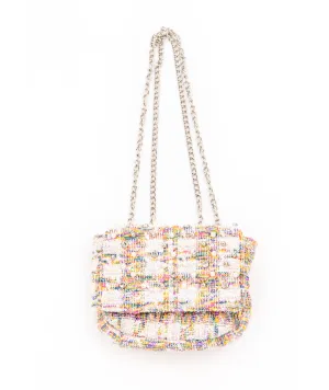 Bari Lynn Bag Pearl Jewelled Tweed