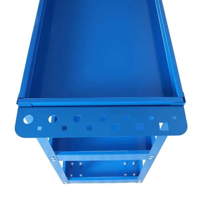 Blue Rolling Tool Cart - Heavy Duty & Lockable!
