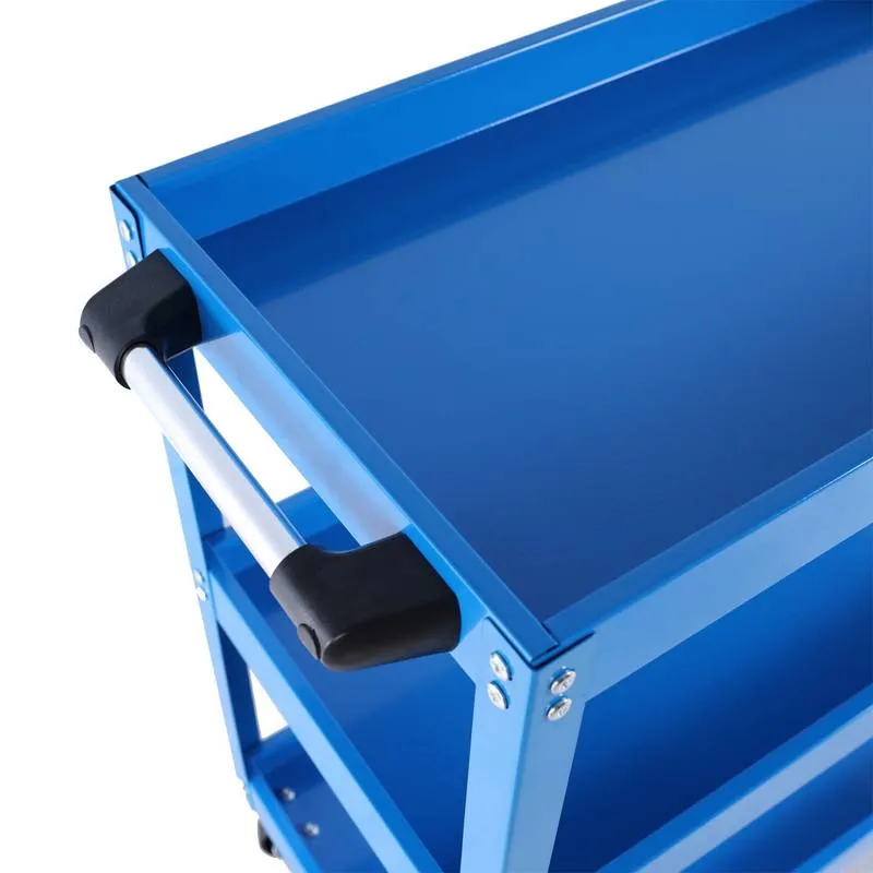 Blue Rolling Tool Cart - Heavy Duty & Lockable!