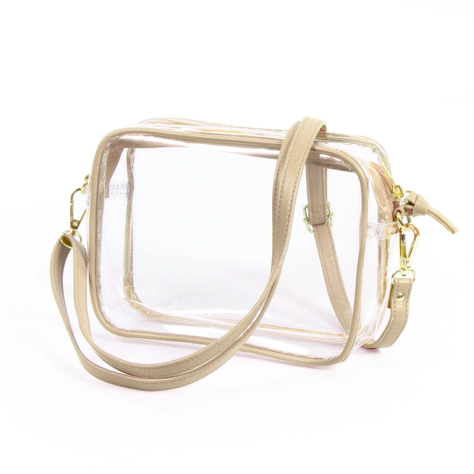 Bridget Clear Purse - Gold