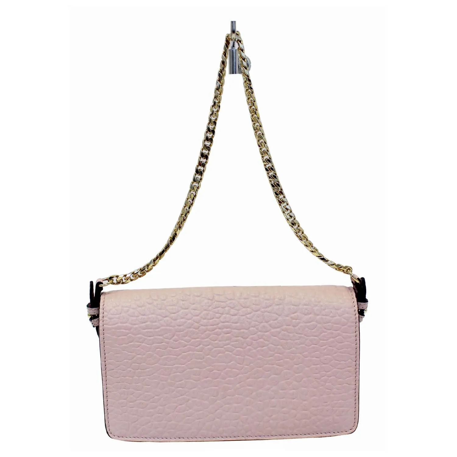 BURBERRY Signature Grain Madison Small Clutch Bag
