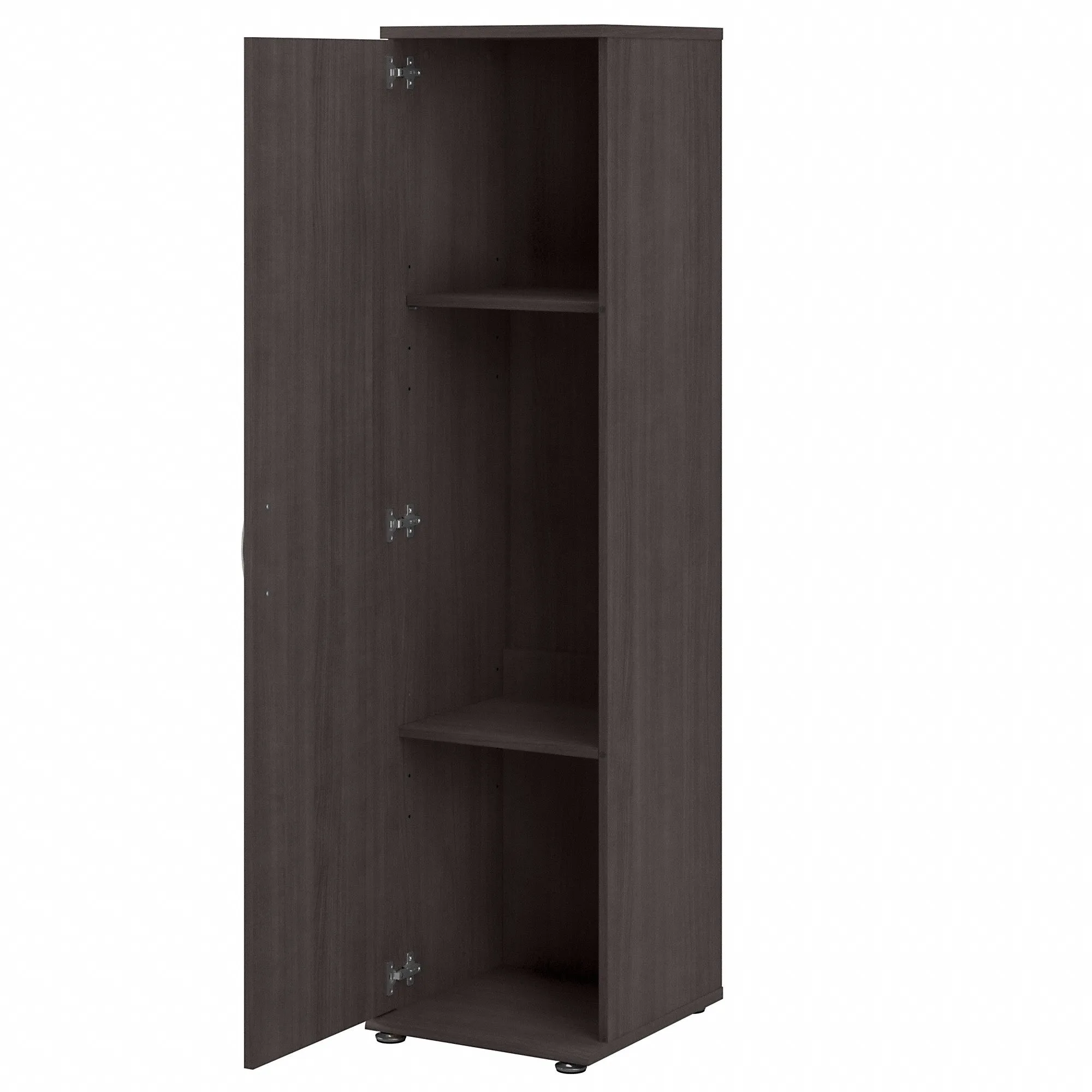 Bush Business Furniture Universal 6 Piece Modular Garage Storage Set with Floor and Wall Cabinets
