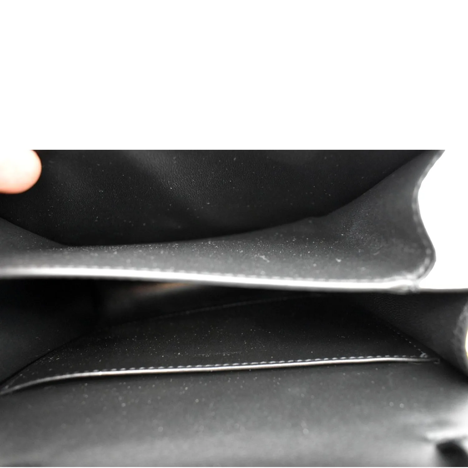 CELINE Classic Box Calfskin Leather Crossbody Bag Black
