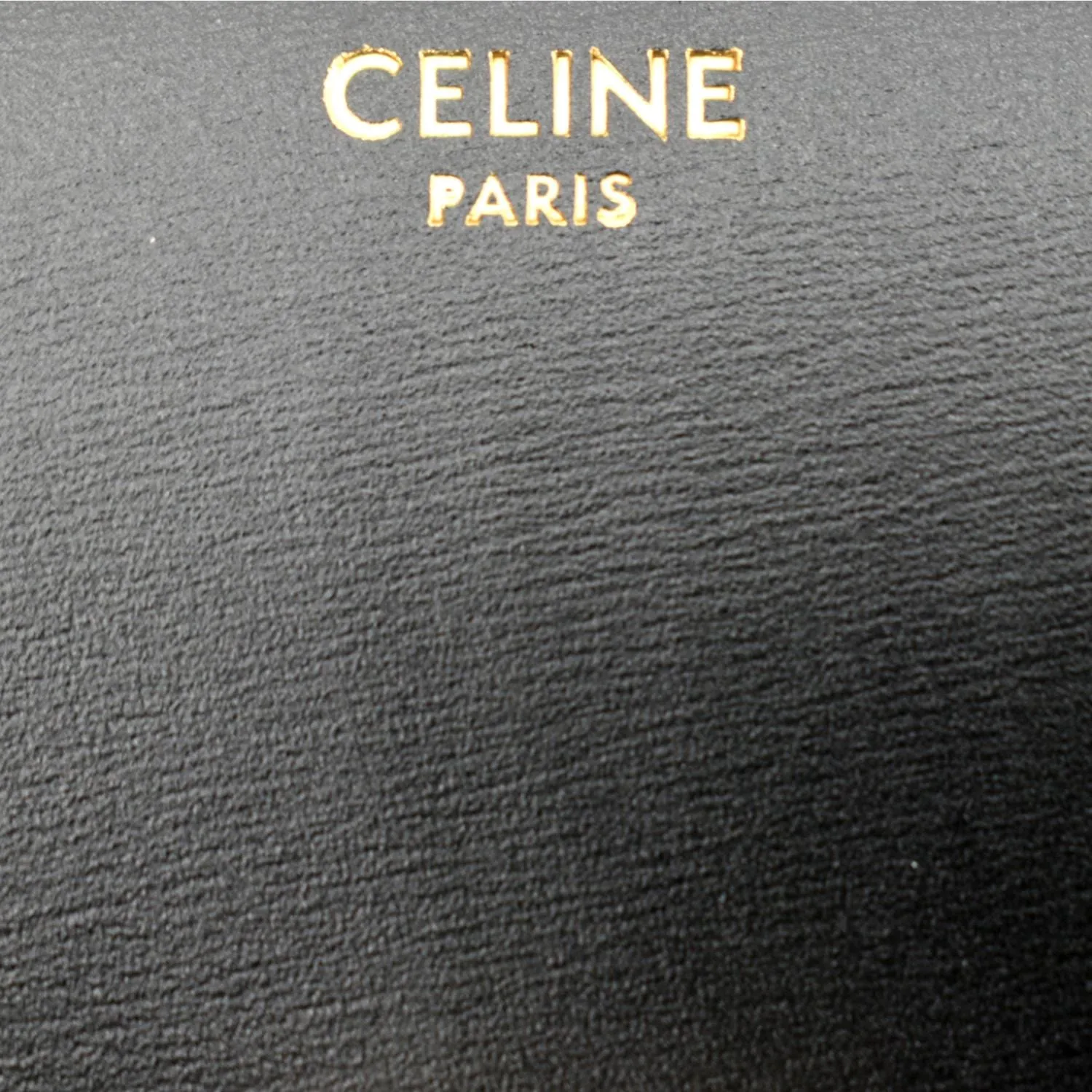 CELINE Classic Box Calfskin Leather Crossbody Bag Black