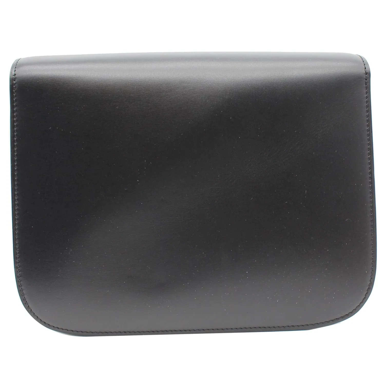 CELINE Classic Box Medium Calfskin Leather Crossbody Bag Black - 10% OFF