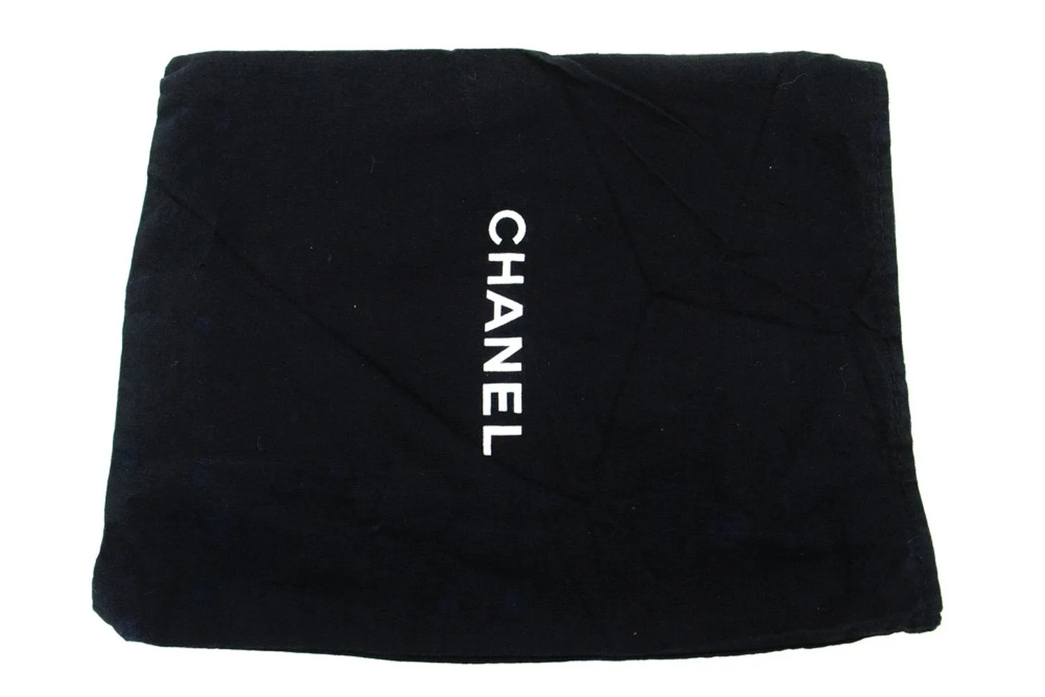 CHANEL Full Flap Chain Shoulder Bag Clutch Black Quilted Lambskin m96