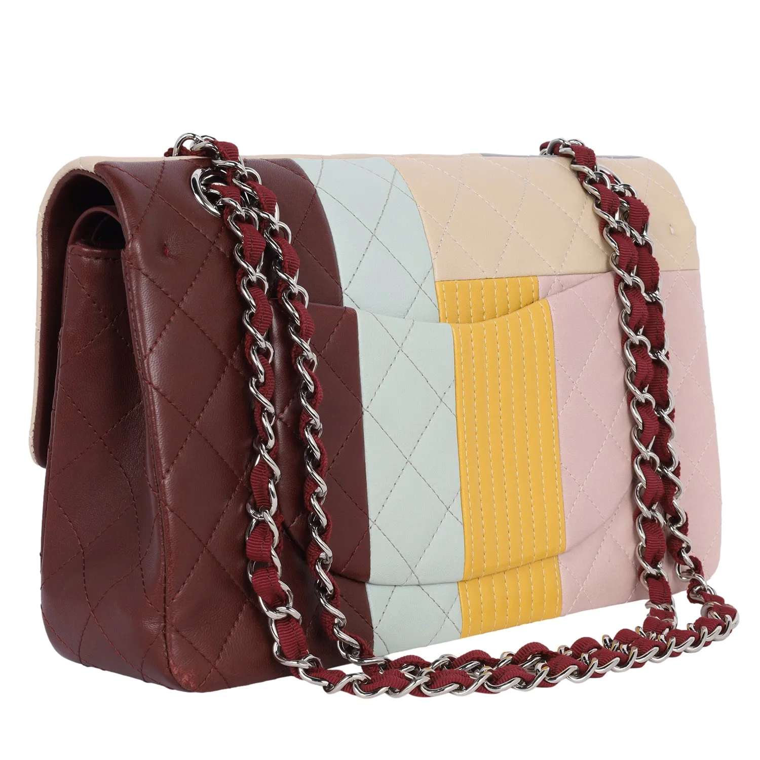 Chanel Multicolor CC Double Flap Medium Bag