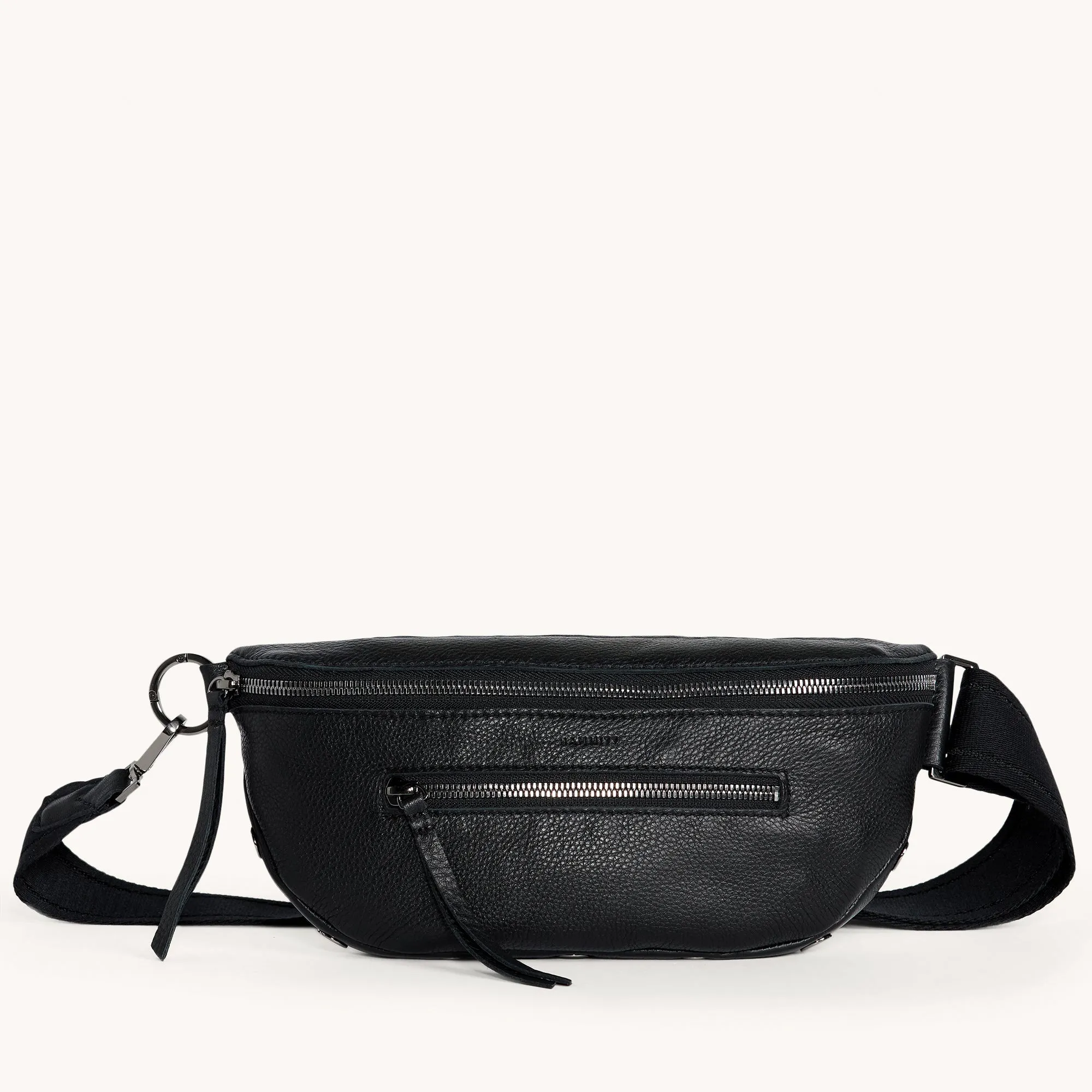 Charles Crossbody | Black/Gunmetal | Med