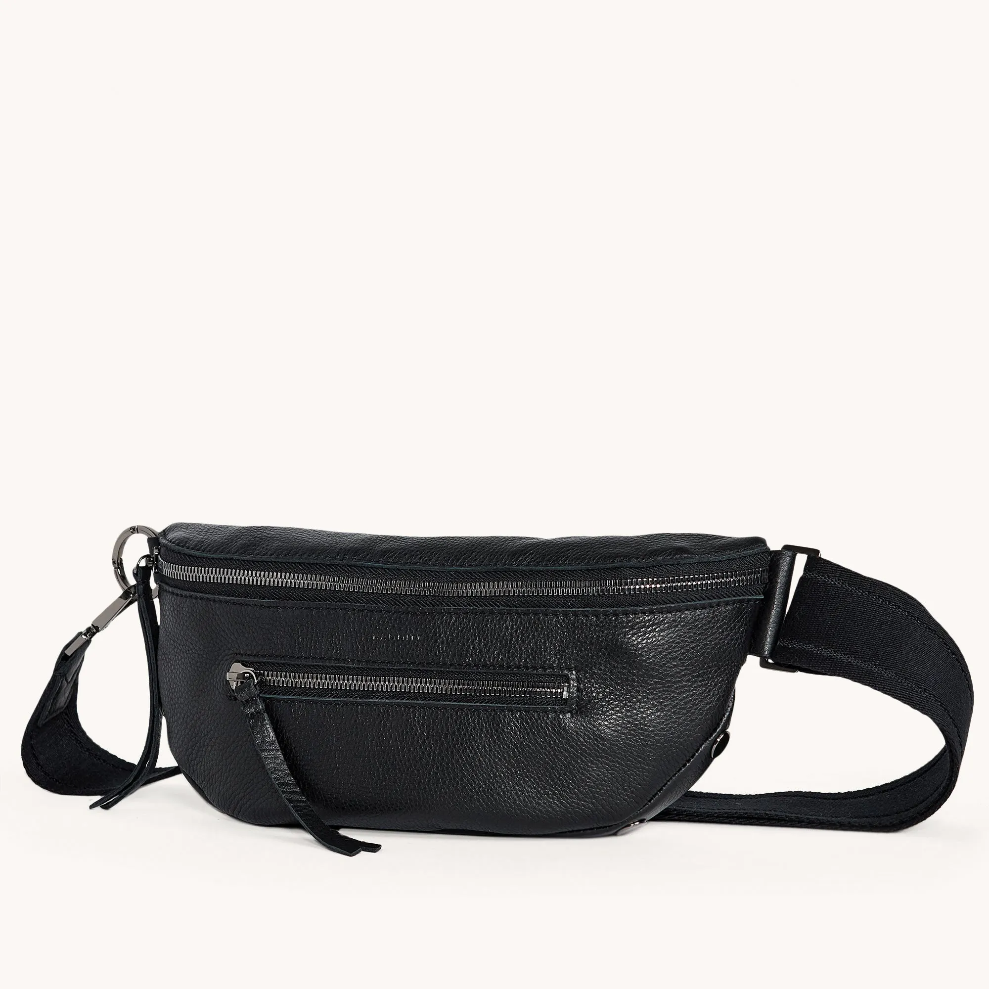 Charles Crossbody | Black/Gunmetal | Med