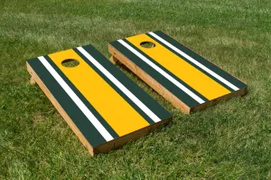 Classic Stripe - Green, White, Yellow