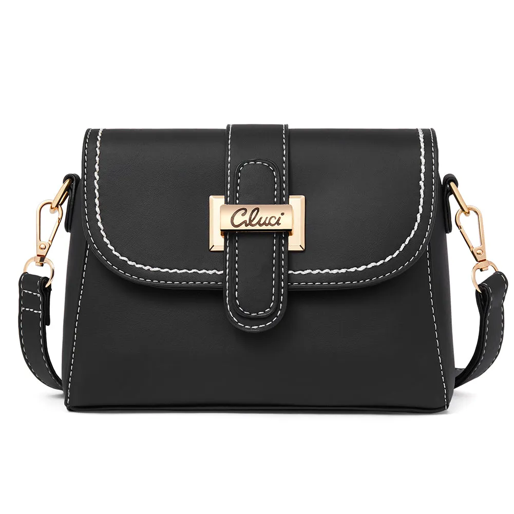 CLUCI Crossbody Bag for Women Leather Cellphone Shoulder Purses Lightweight Fashion Travel Wallet Designer Ladies