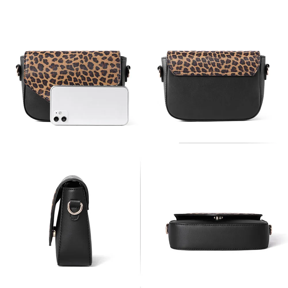CLUCI Small Crossbody Bags for Women Leather with Coin Purse Fashion Travel Adjustable Shoulder Bag