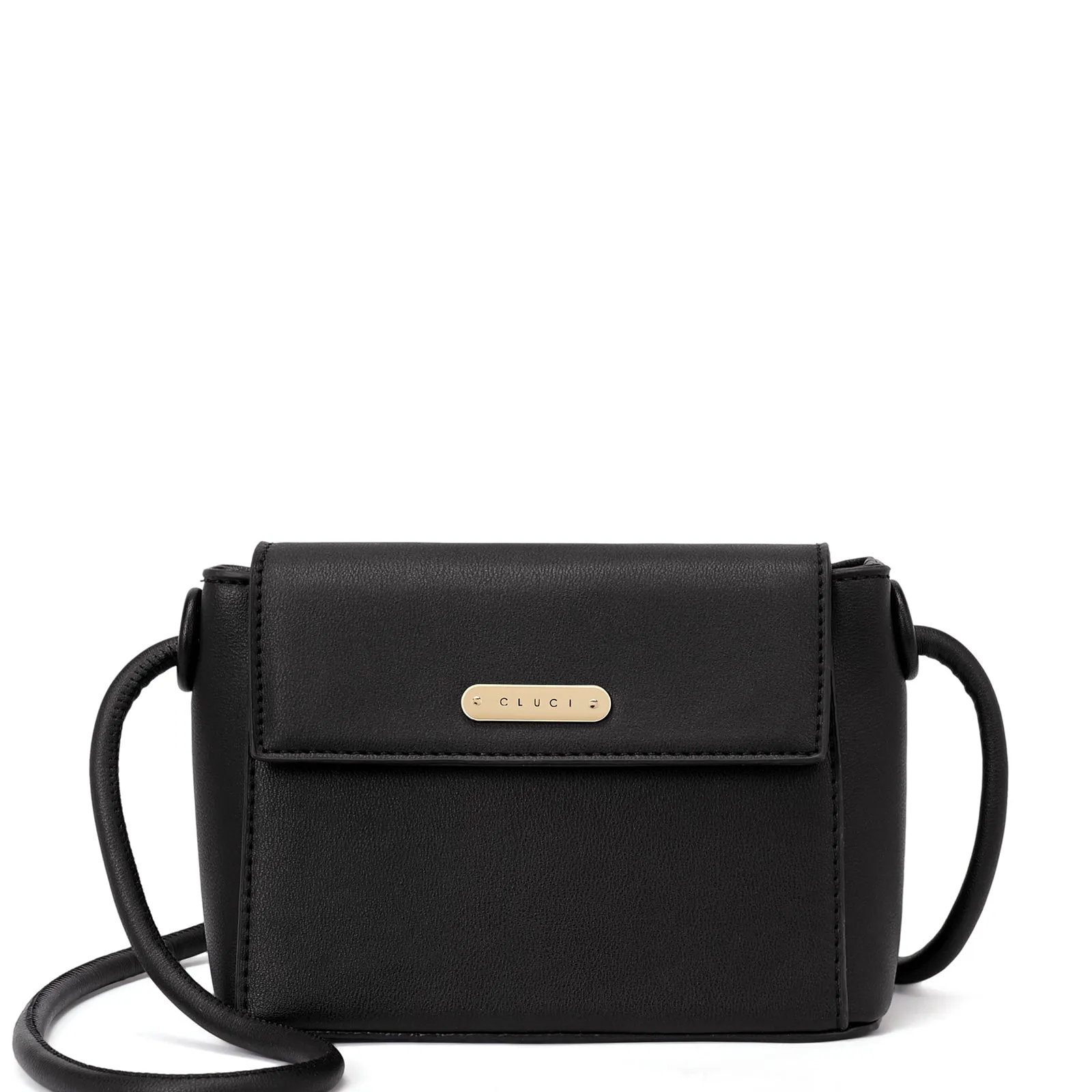 CLUCI Small Crossbody Bags for Women Vegan Leather Flap Fashion Ladies Travel Shoulder Purse with Adjustable Strap