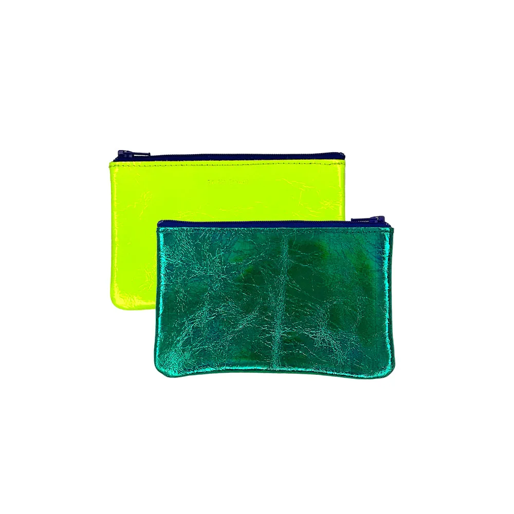 Colorblock Zip Small