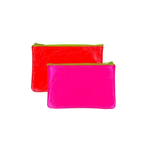 Colorblock Zip Small