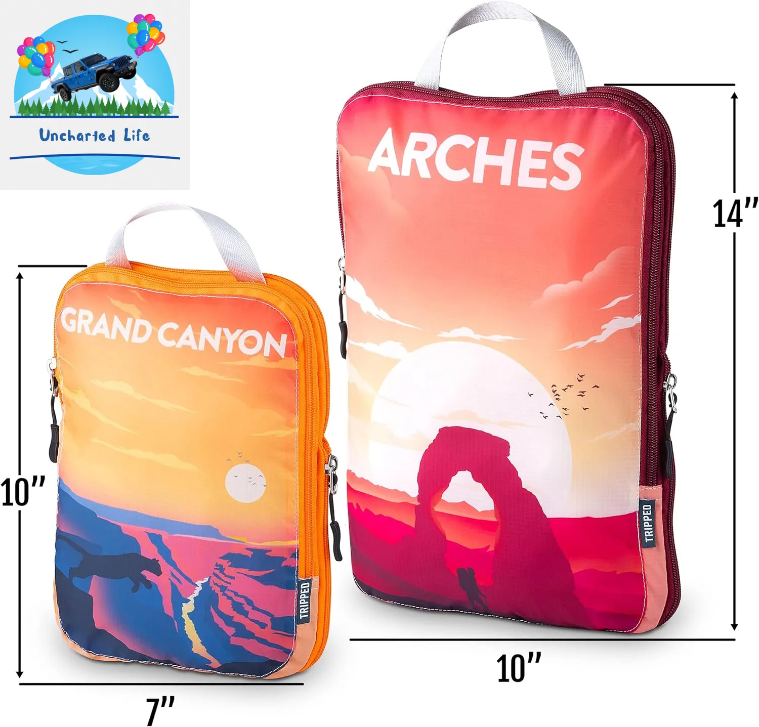 Compression Packing Cubes – Space-Saving Glamping Organizers