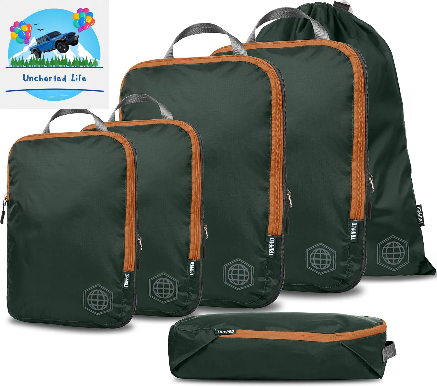 Compression Packing Cubes – Space-Saving Glamping Organizers