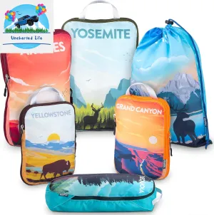 Compression Packing Cubes – Space-Saving Glamping Organizers