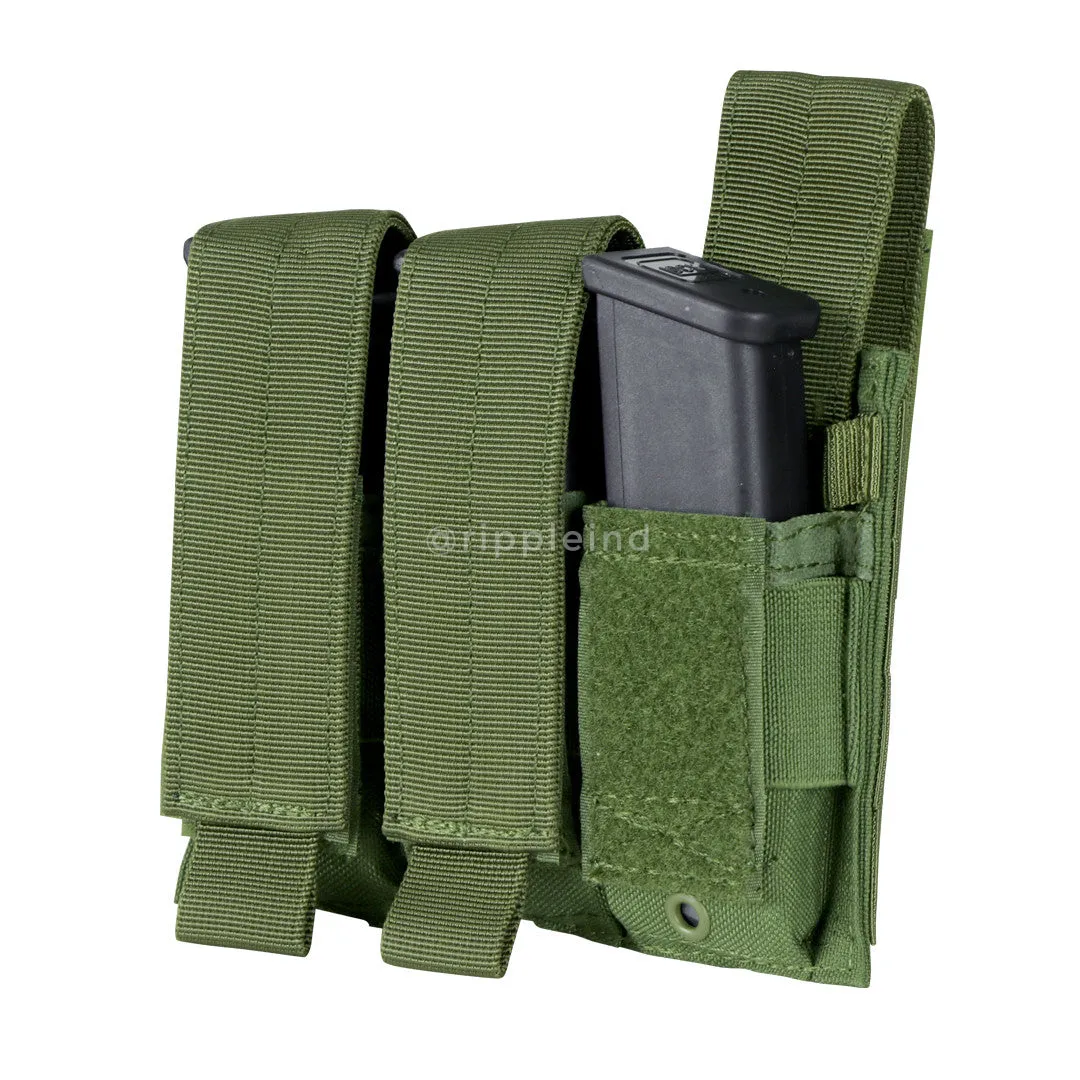 Condor - Coyote Brown - Triple Pistol Mag Pouch