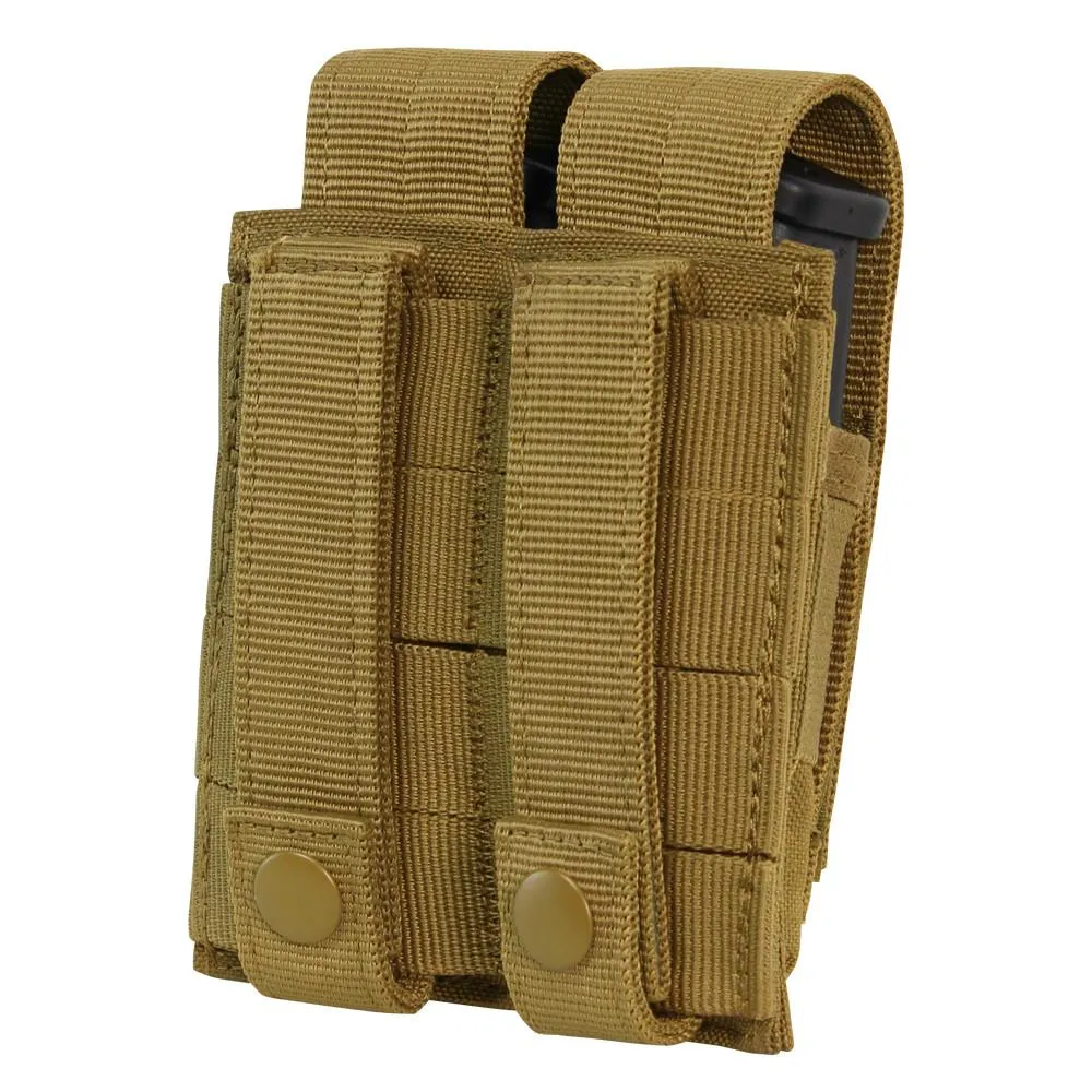 Condor Double Pistol Mag Pouch Black