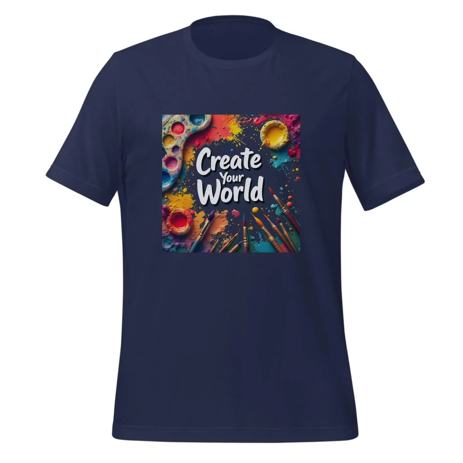 Create Your World Artistic Design | Classic T-Shirt (Unisex)