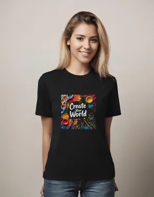 Create Your World Artistic Design | Classic T-Shirt (Unisex)