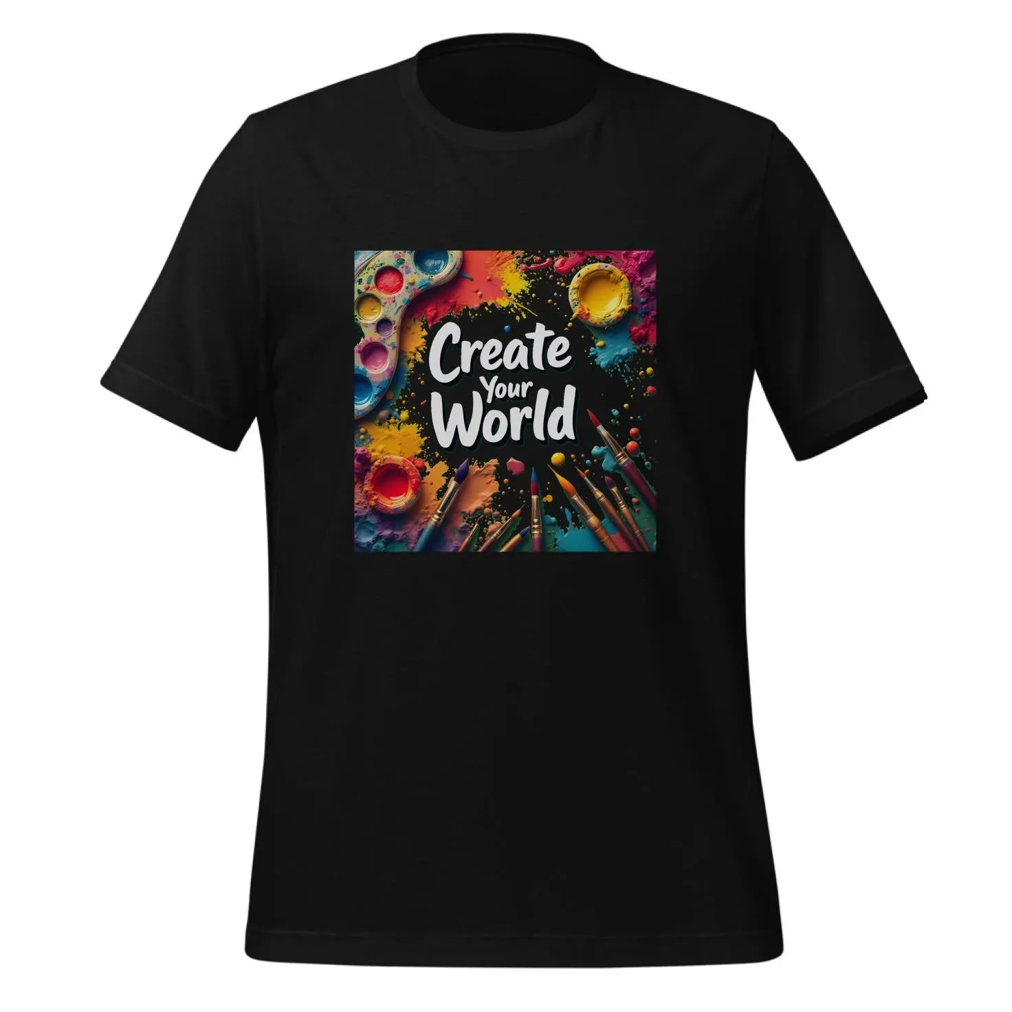 Create Your World Artistic Design | Classic T-Shirt (Unisex)