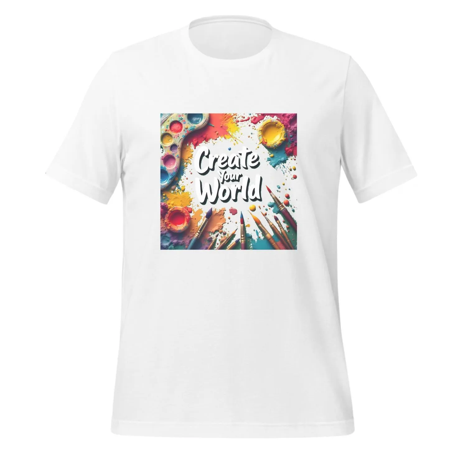 Create Your World Artistic Design | Classic T-Shirt (Unisex)