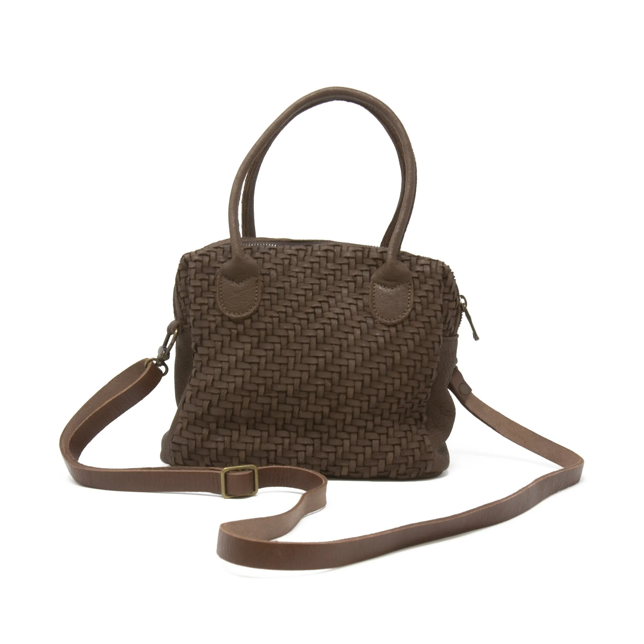 Drew Braided Shoulder Bag