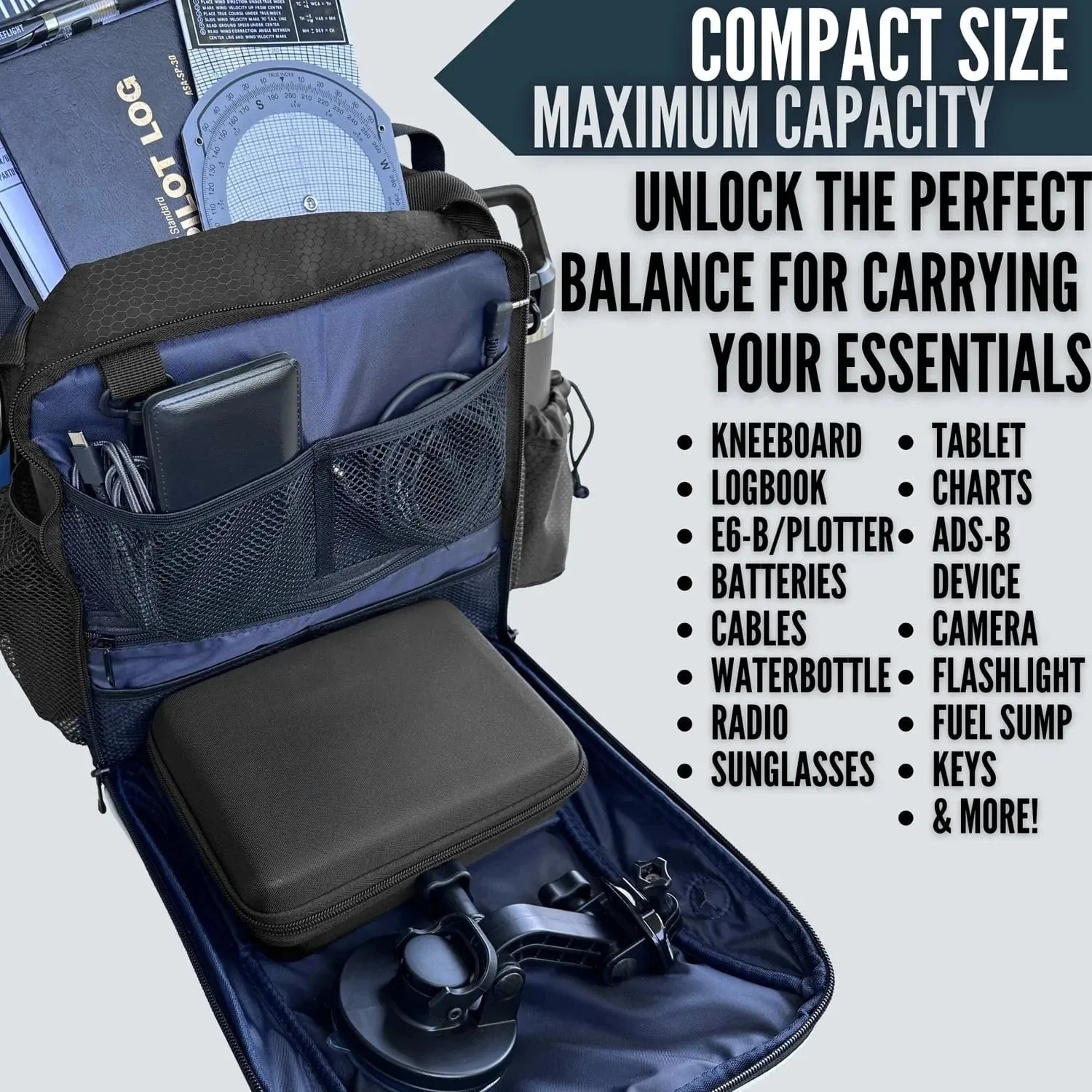 EntireFlight Venture Flight Bag For Pilots: Your Ultimate Flight Companion