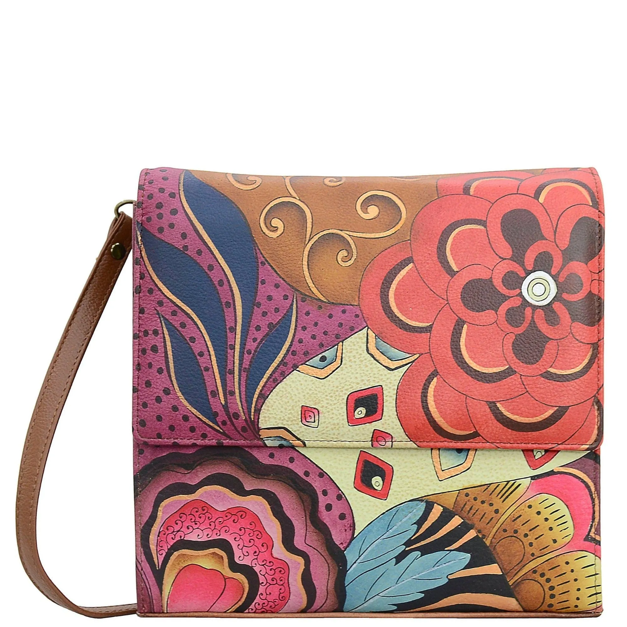 Flap Crossbody Organizer - 8318