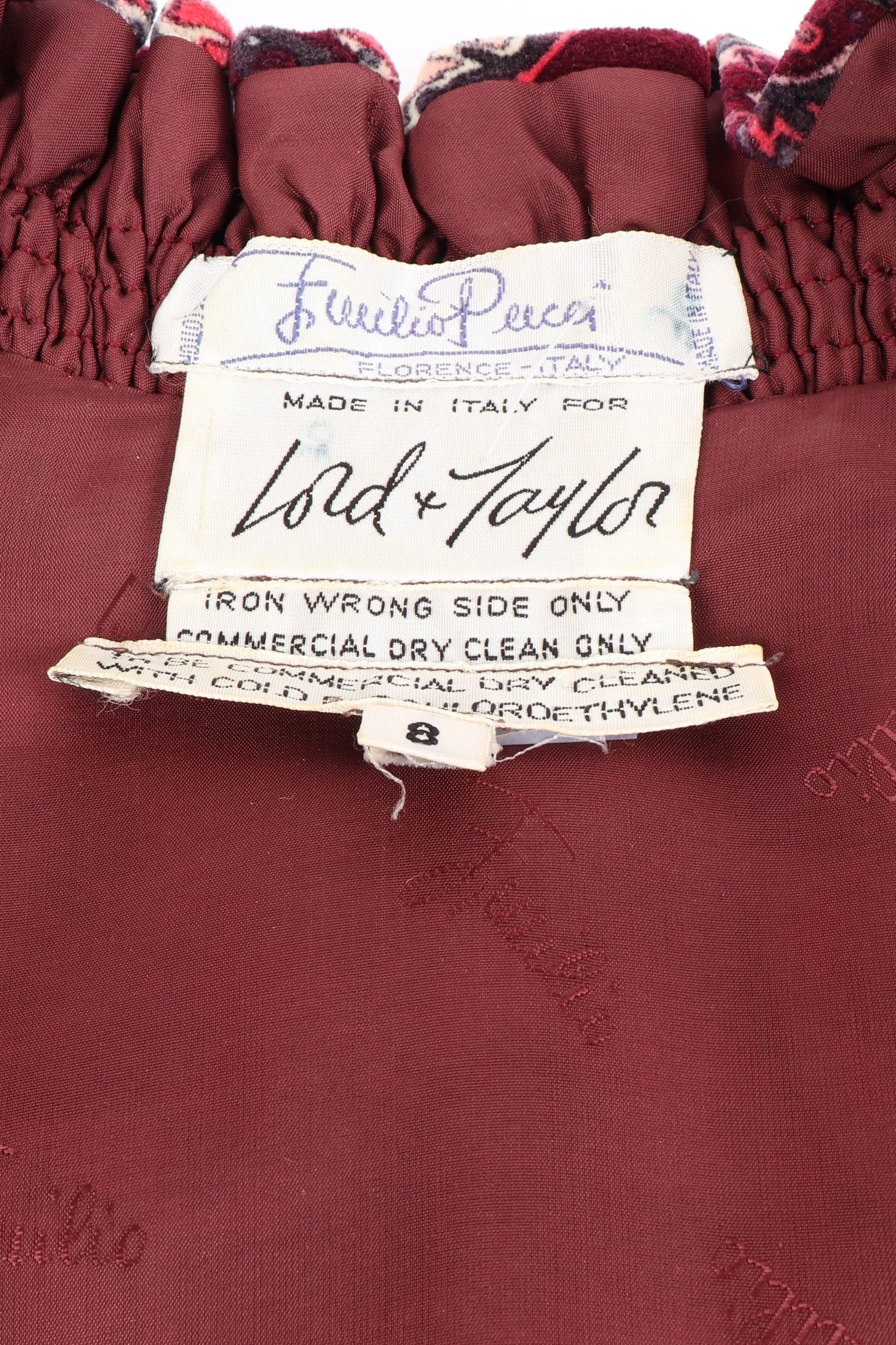 Floral Mandala Velvet Dress
