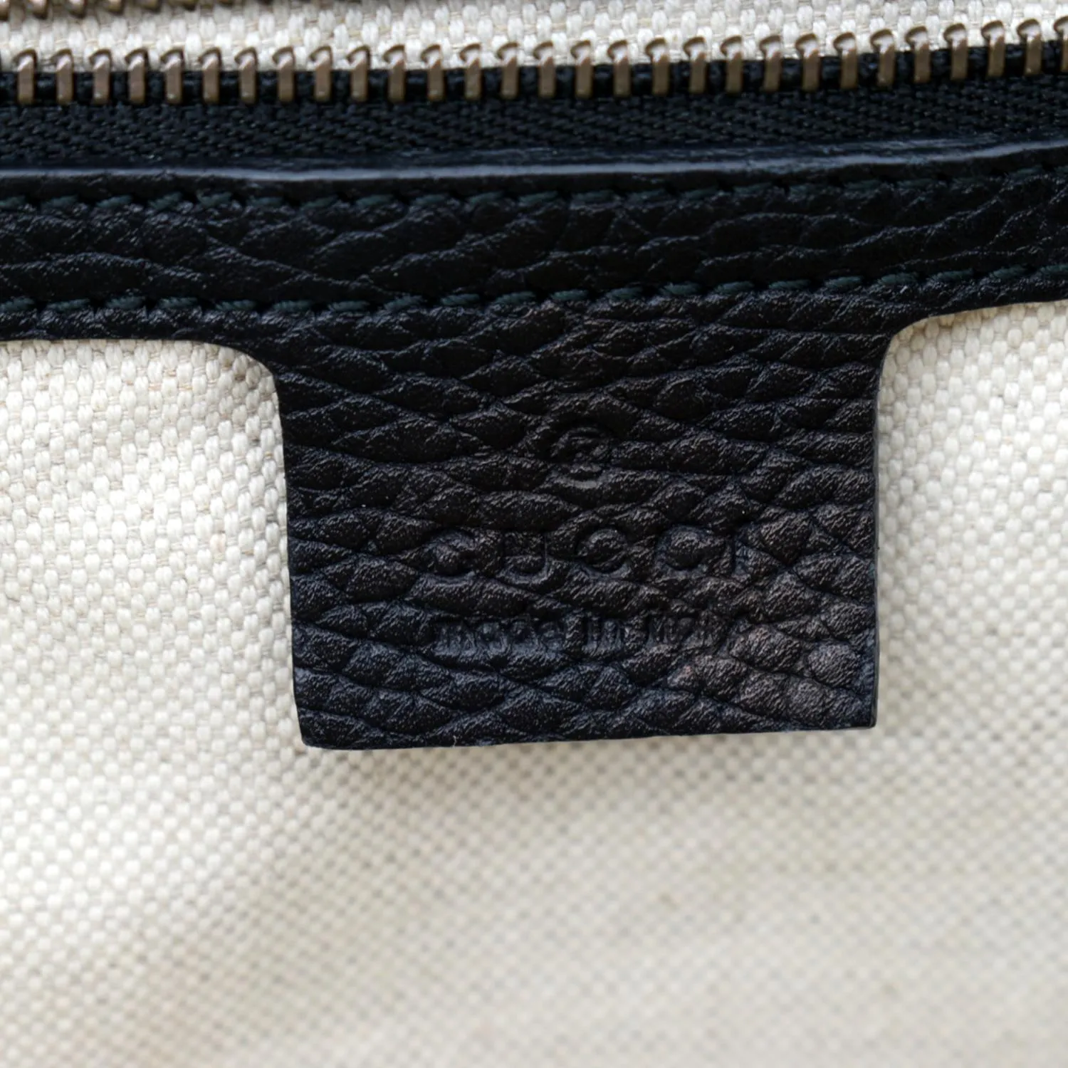 GUCCI GG Marmont Leather Top Handle Shoulder Bag Black 442622